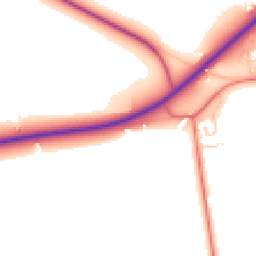 Daytime road noise heatmap for CA7 0AB