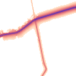 Daytime road noise heatmap for CA7 0AJ