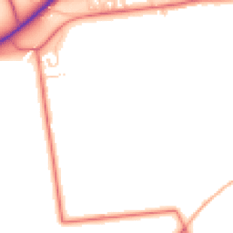 Daytime road noise heatmap for CA7 0BE