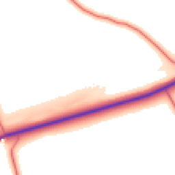 Daytime road noise heatmap for CA7 0BH