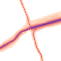 Daytime road noise heatmap for CA7 0BT