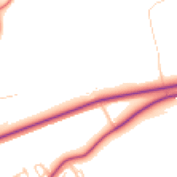 Daytime road noise heatmap for CA7 0EP