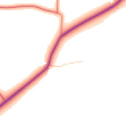 Daytime road noise heatmap for CA7 0EY