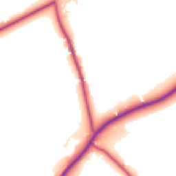 Daytime road noise heatmap for CA7 1AW