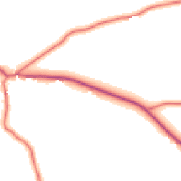 Daytime road noise heatmap for CA7 1DB