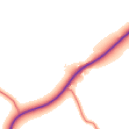 Daytime road noise heatmap for CA7 1JT