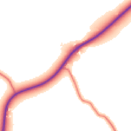 Daytime road noise heatmap for CA7 1JU