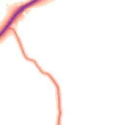Daytime road noise heatmap for CA7 1JY