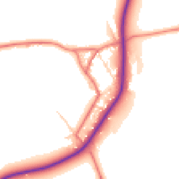 Daytime road noise heatmap for CA7 2HJ