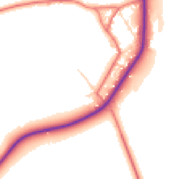 Daytime road noise heatmap for CA7 2JG