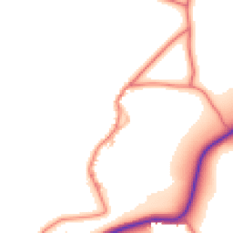 Daytime road noise heatmap for CA7 2NL