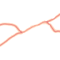 Daytime road noise heatmap for CA7 2NP