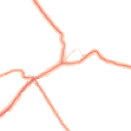 Daytime road noise heatmap for CA7 2QF