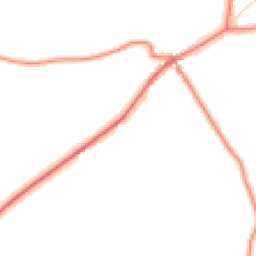 Daytime road noise heatmap for CA7 2QT