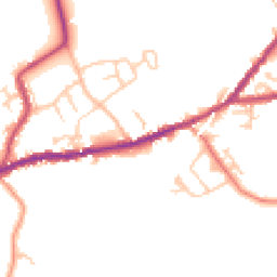 Daytime road noise heatmap for CA7 3AS