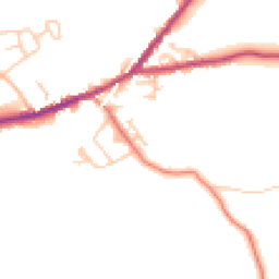 Daytime road noise heatmap for CA7 3BF