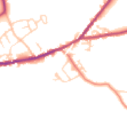 Daytime road noise heatmap for CA7 3BJ
