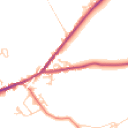 Daytime road noise heatmap for CA7 3DA