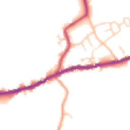 Daytime road noise heatmap for CA7 3EA