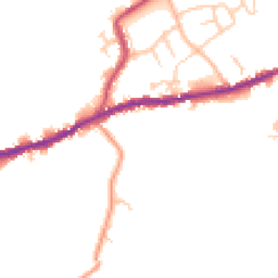 Daytime road noise heatmap for CA7 3EB