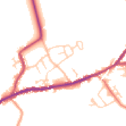 Daytime road noise heatmap for CA7 3ED