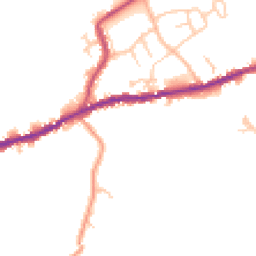Daytime road noise heatmap for CA7 3ER