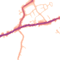 Daytime road noise heatmap for CA7 3EU
