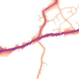 Daytime road noise heatmap for CA7 3HB