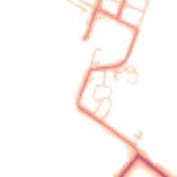 Daytime road noise heatmap for CA7 4HG