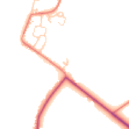 Daytime road noise heatmap for CA7 4HY