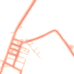 Daytime road noise heatmap for CA7 4NJ