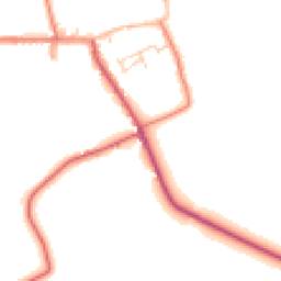 Daytime road noise heatmap for CA7 4TF