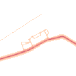 Daytime road noise heatmap for CA7 5AS