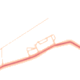 Daytime road noise heatmap for CA7 5AW