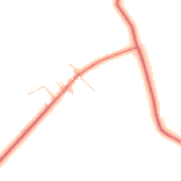 Daytime road noise heatmap for CA7 5DZ