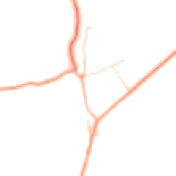 Daytime road noise heatmap for CA7 5HU