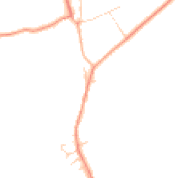 Daytime road noise heatmap for CA7 5JJ