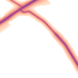 Daytime road noise heatmap for CA7 8AQ