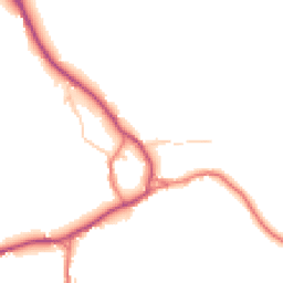 Daytime road noise heatmap for CA7 8DT
