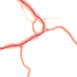 Daytime road noise heatmap for CA7 8EN