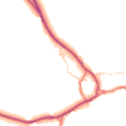Daytime road noise heatmap for CA7 8ER