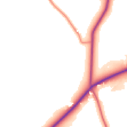 Daytime road noise heatmap for CA7 8LP