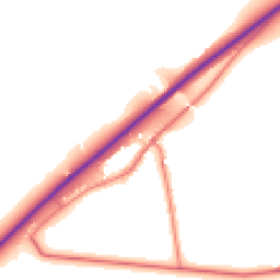Daytime road noise heatmap for CA7 8PB