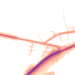 Daytime road noise heatmap for CA7 9BY
