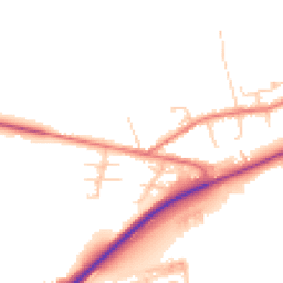 Daytime road noise heatmap for CA7 9DA