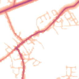 Daytime road noise heatmap for CA7 9HD