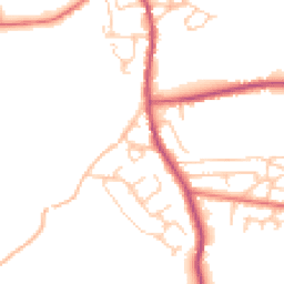 Daytime road noise heatmap for CA7 9JX