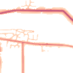 Daytime road noise heatmap for CA7 9ND
