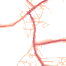 Daytime road noise heatmap for CA7 9PQ