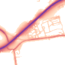Daytime road noise heatmap for CA7 9SG